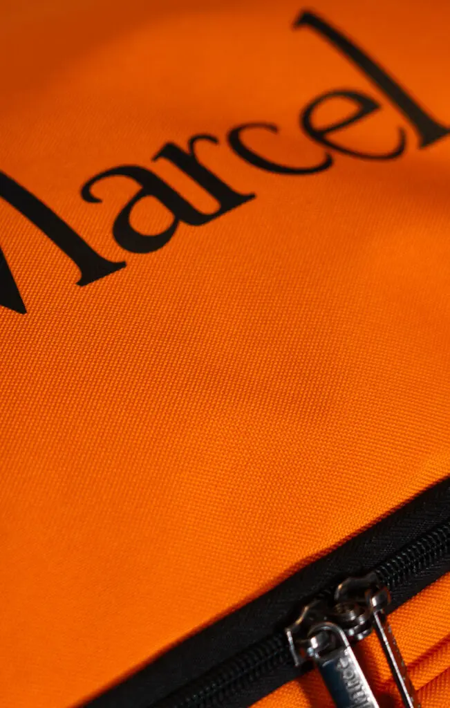 Little Marcel Sac De Voyage à Roulettes Souple Mister Marcel Orange 72 Cm