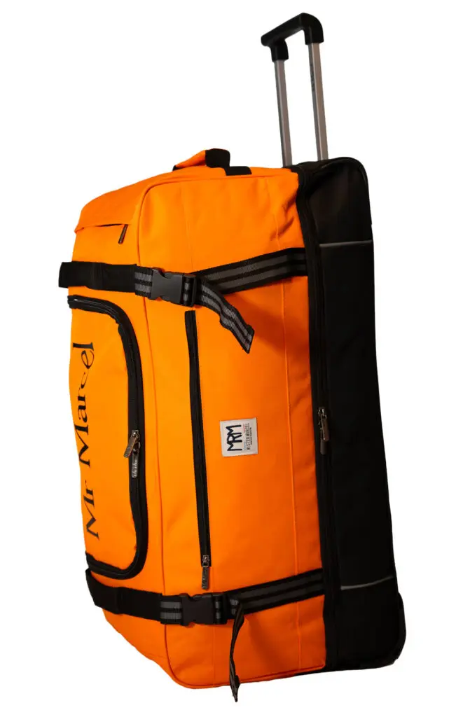 little marcel Sac de Voyage à Roulettes Souple Mister Marcel Orange 72 cm