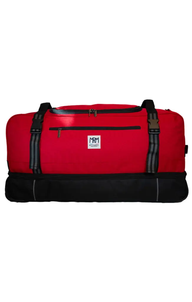 Little Marcel Sac De Voyage à Roulettes Souple Mister Marcel Rouge 72 Cm