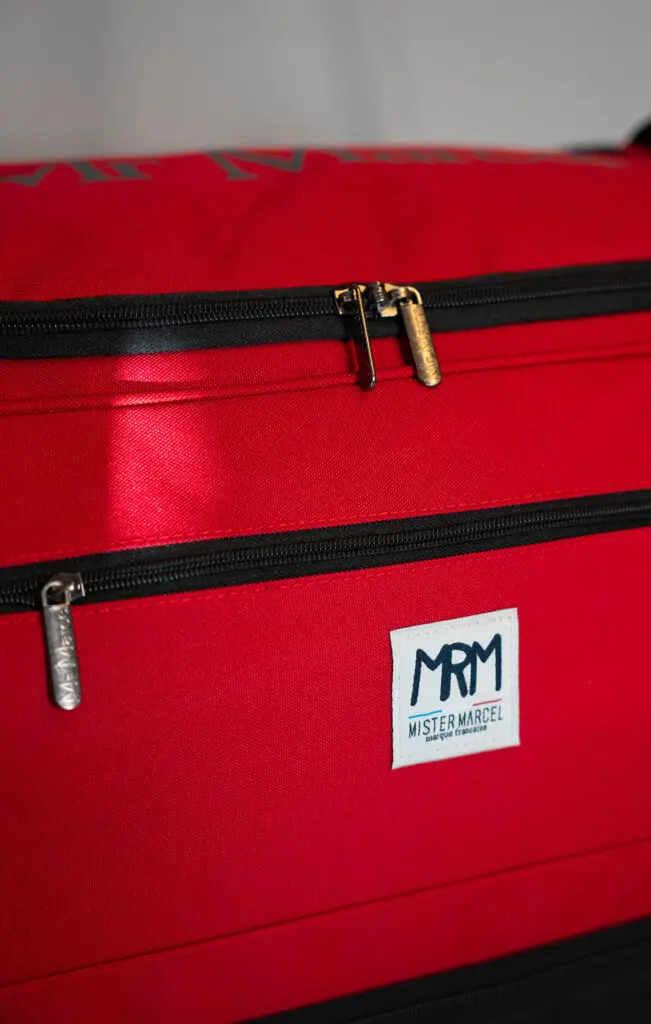 Little Marcel Sac De Voyage à Roulettes Souple Mister Marcel Rouge 72 Cm