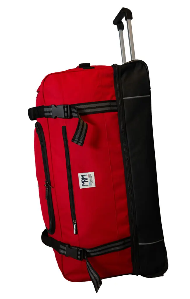 little marcel Sac de Voyage à Roulettes Souple Mister Marcel Rouge 72 cm