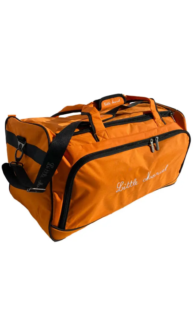 Little Marcel Sac De Voyage Souple Little Marcel Orange 52 Cm
