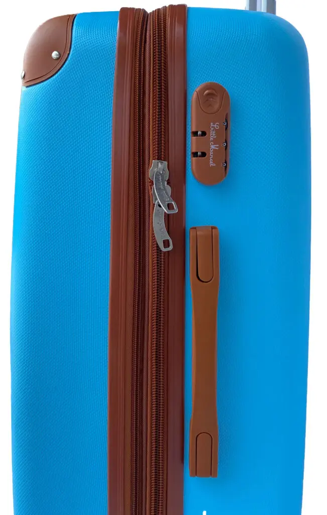 Little Marcel Set De 3 Valises Little Marcel Rigide ABS Bleu Pastel