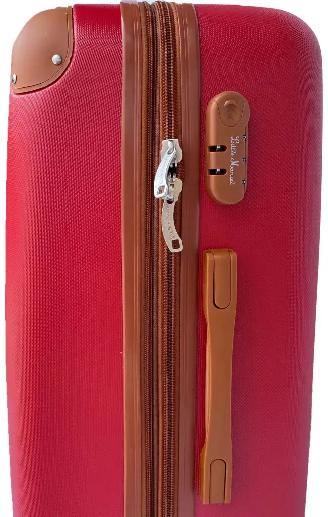 Little Marcel Set De 3 Valises Little Marcel Rigide ABS Rouge