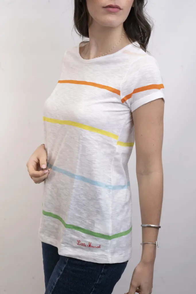 Little Marcel T-shirt Manches Courtes TADALIE Blanc