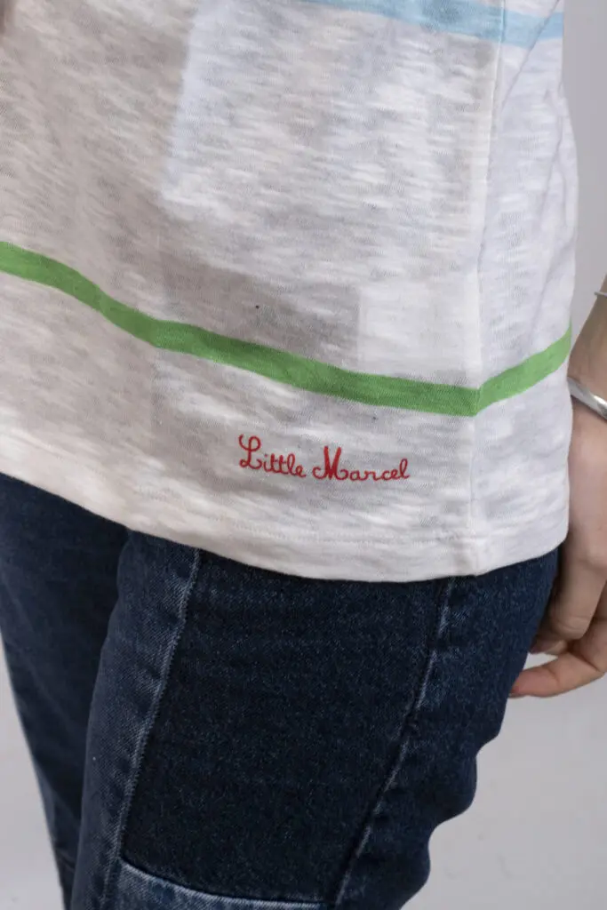 Little Marcel T-shirt Manches Courtes TADALIE Blanc