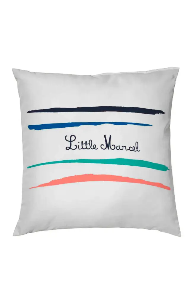 little marcel TAIE D’OREILLER COTON ALISSON CP MULTI 50X50