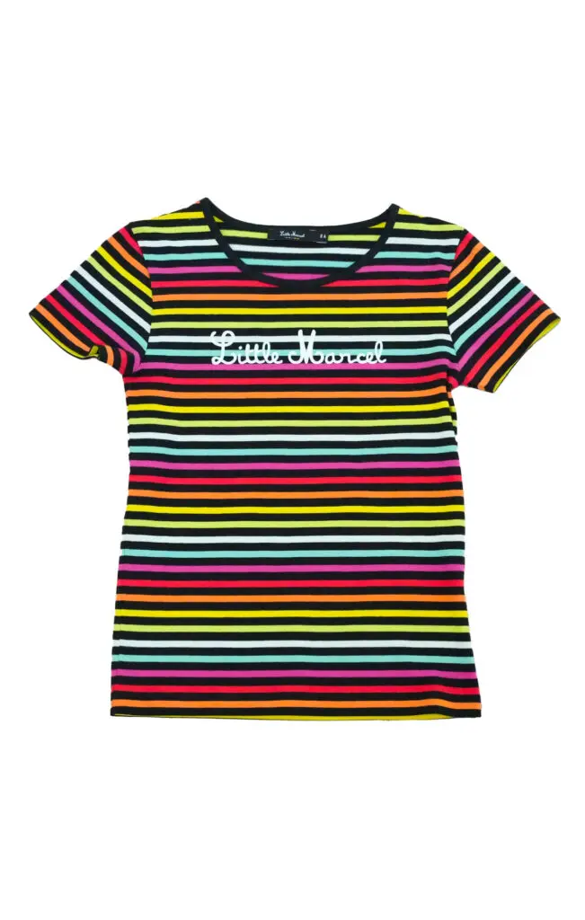 Little Marcel Tee-Shirt Manches Courtes Enfant Fille TESS MULTI 001FN