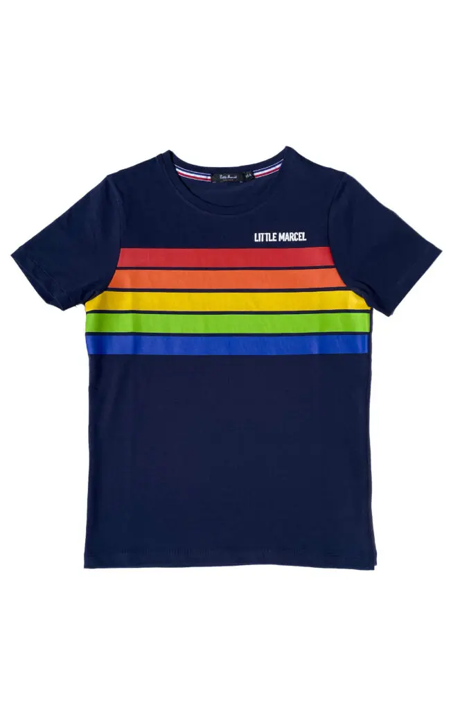 Little Marcel Tee-Shirt Manches Courtes Enfant Garçon TOPAZ MARINE