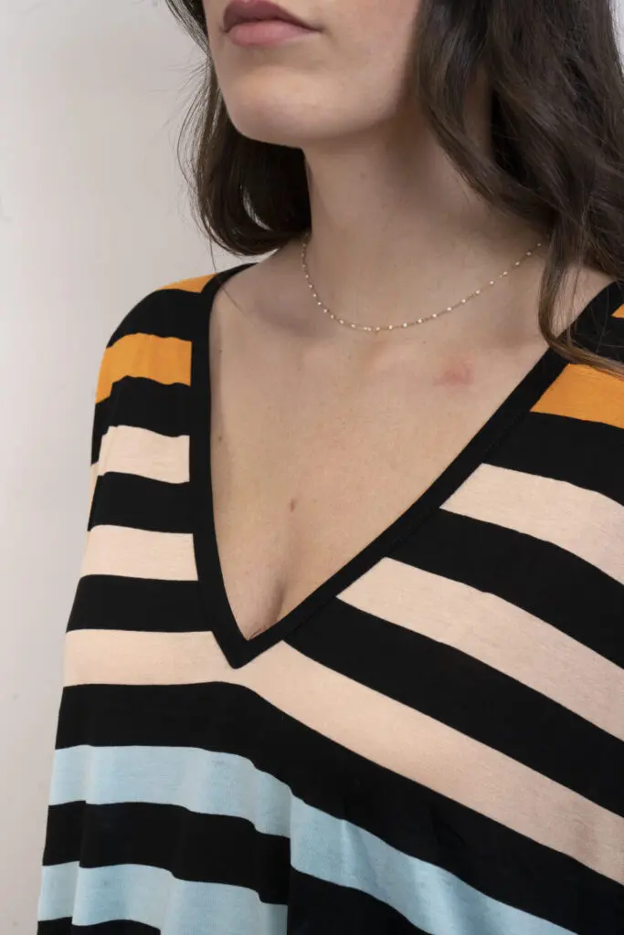 Little Marcel Top Oversize Manches Longues Femme TADEA NOIR