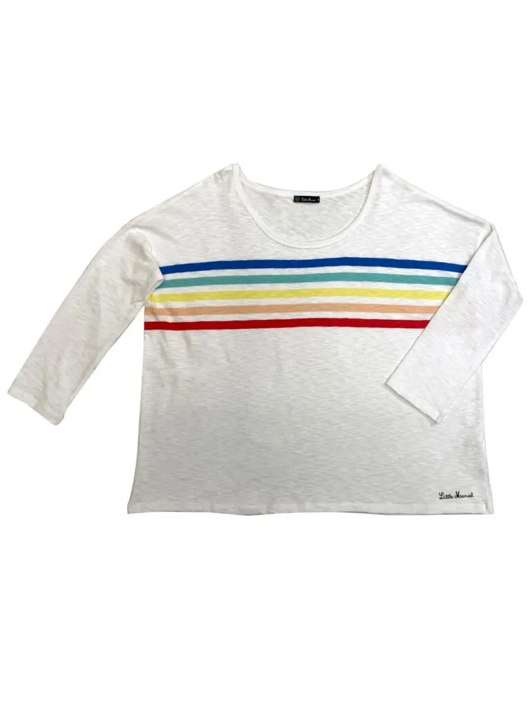 little marcel Top oversize Manches Longues femme TAIMA Blanc