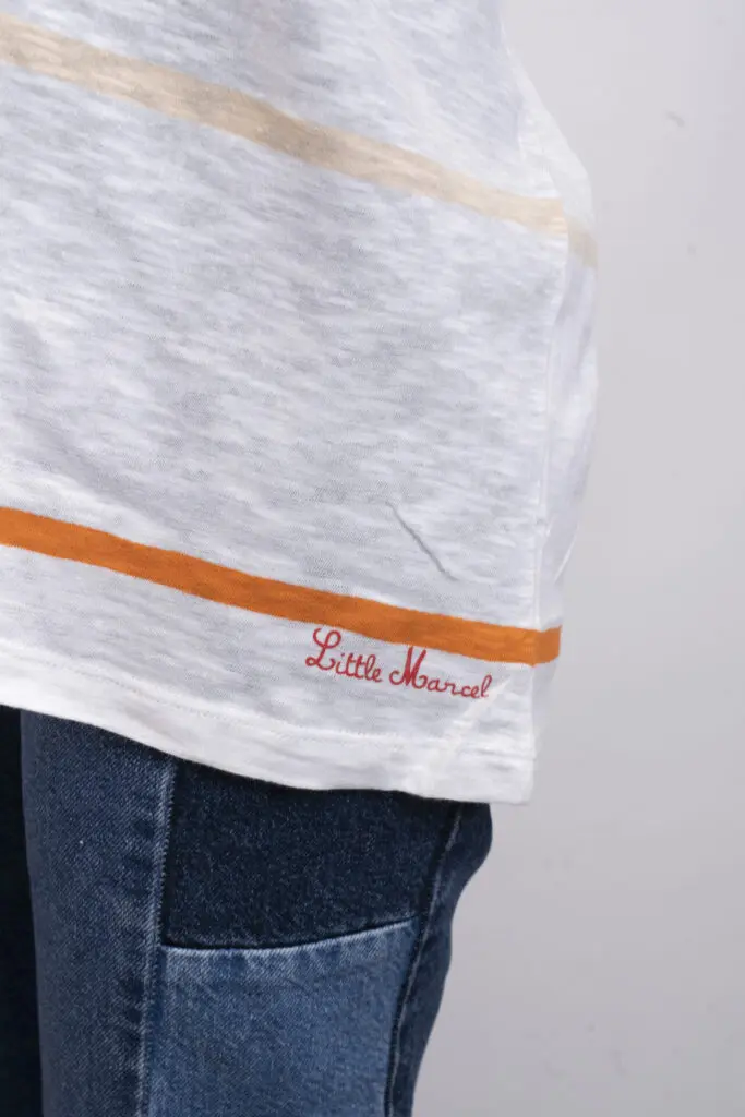 Little Marcel Top Oversize Manches Longues Femme TAMMY BLANC