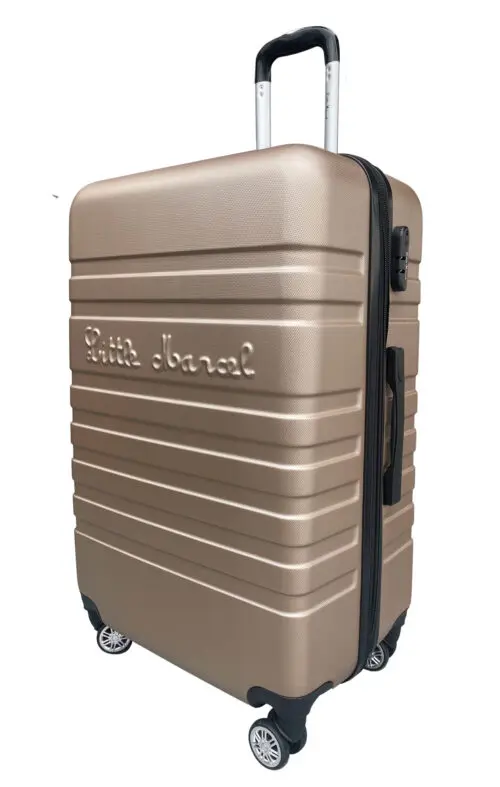 little marcel Valise Grande taille 75 cm Little Marcel Rigide ABS Gold