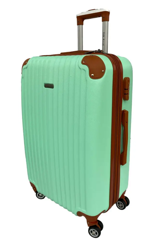 little marcel Valise Grande taille 75 cm Little Marcel Rigide ABS Vert Pastel