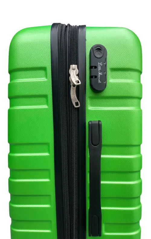 Little Marcel Valise Moyenne Taille 65 Cm Little Marcel Rigide ABS Vert Fluo