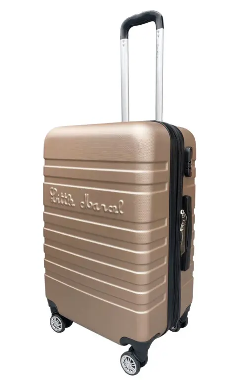 little marcel Valise Moyenne taille 65 cm Little Marcel Rigide ABS Gold