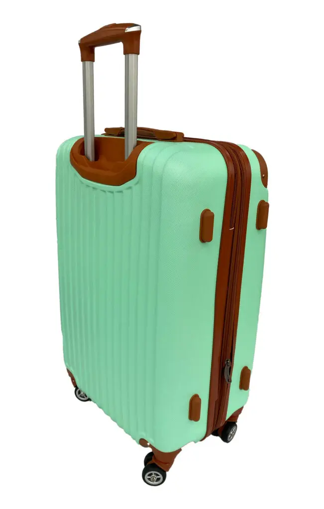 Little Marcel Valise Moyenne Taille 65 Cm Little Marcel Rigide ABS Vert Pastel