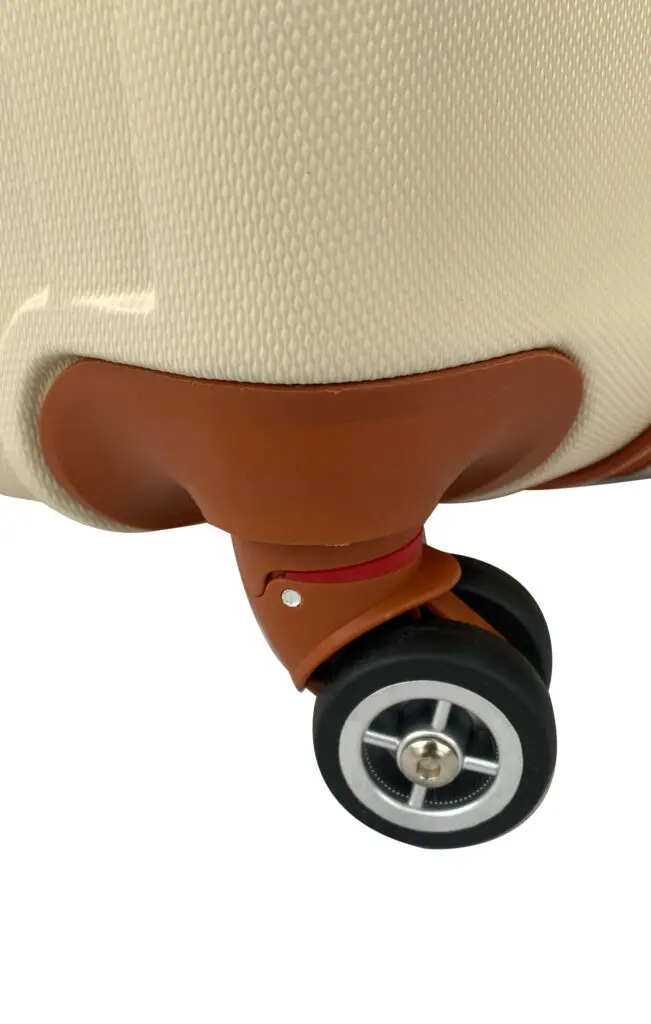 Little Marcel Valise Moyenne Taille 65 Cm Little Marcel Rigide ABS Crème