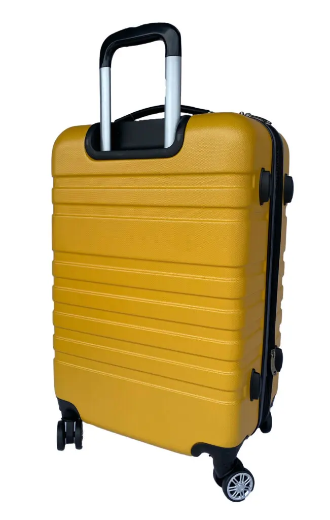 Little Marcel Valise Moyenne Taille 65 Cm Little Marcel Rigide ABS Jaune