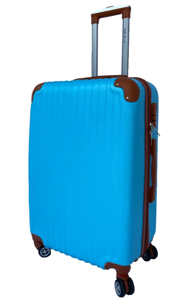 Little Marcel Valise Moyenne Taille 65 Cm Little Marcel Rigide ABS Bleu Pastel