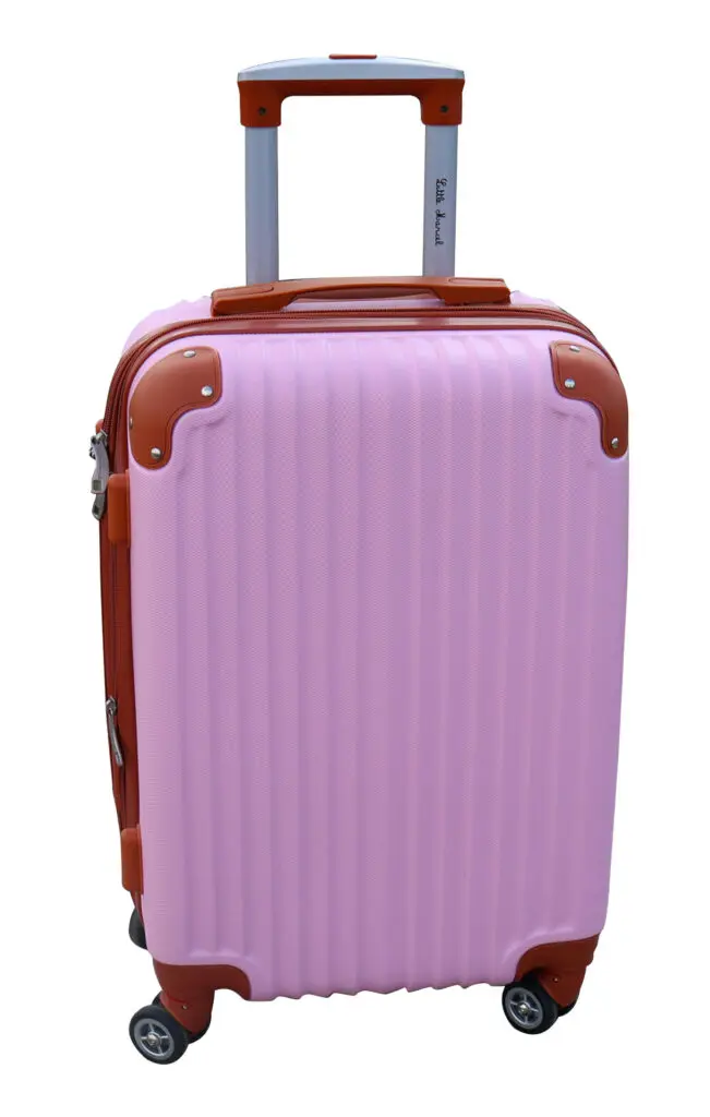 little marcel Valise Moyenne taille 65 cm Little Marcel Rigide ABS Rose