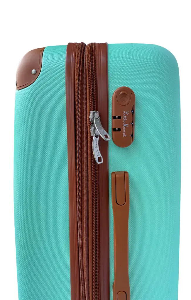 Little Marcel Valise Moyenne Taille 65 Cm Little Marcel Rigide ABS Vert Pastel