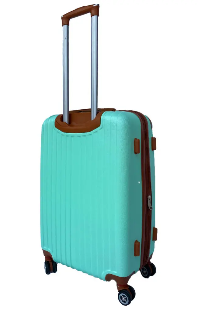 Little Marcel Valise Moyenne Taille 65 Cm Little Marcel Rigide ABS Vert Pastel