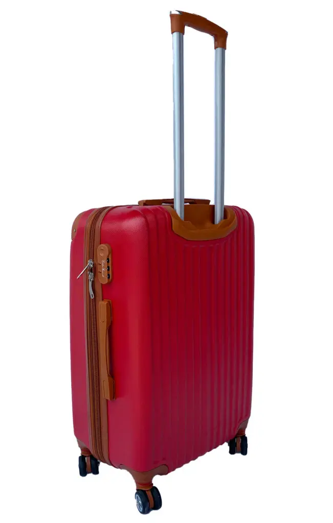 Little Marcel Valise Moyenne Taille 65 Cm Little Marcel Rigide ABS Rouge