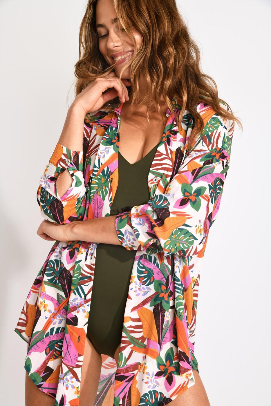 livia monte carlo CHEMISE Multicolore AMANDINE CANTEVOIL