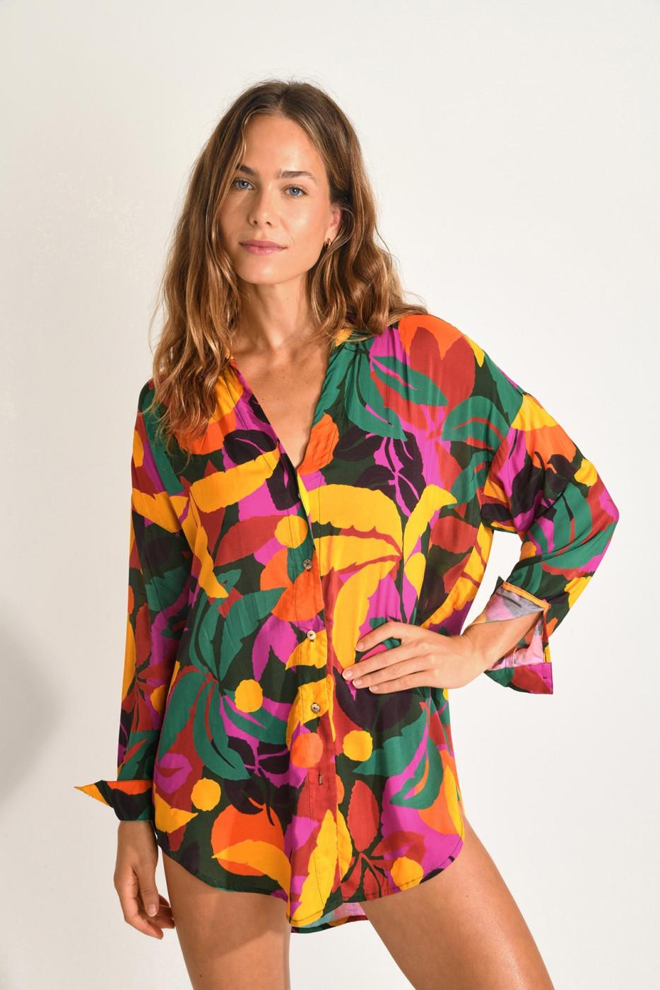 Livia Monte Carlo CHEMISE Multicolore AMANDINE PINAVOIL