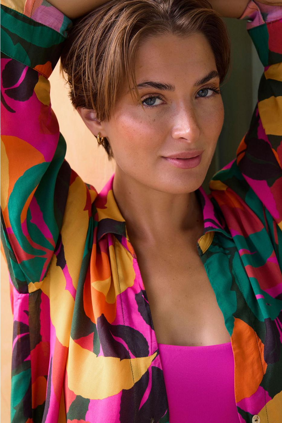 Livia Monte Carlo CHEMISE Multicolore AMANDINE PINAVOIL