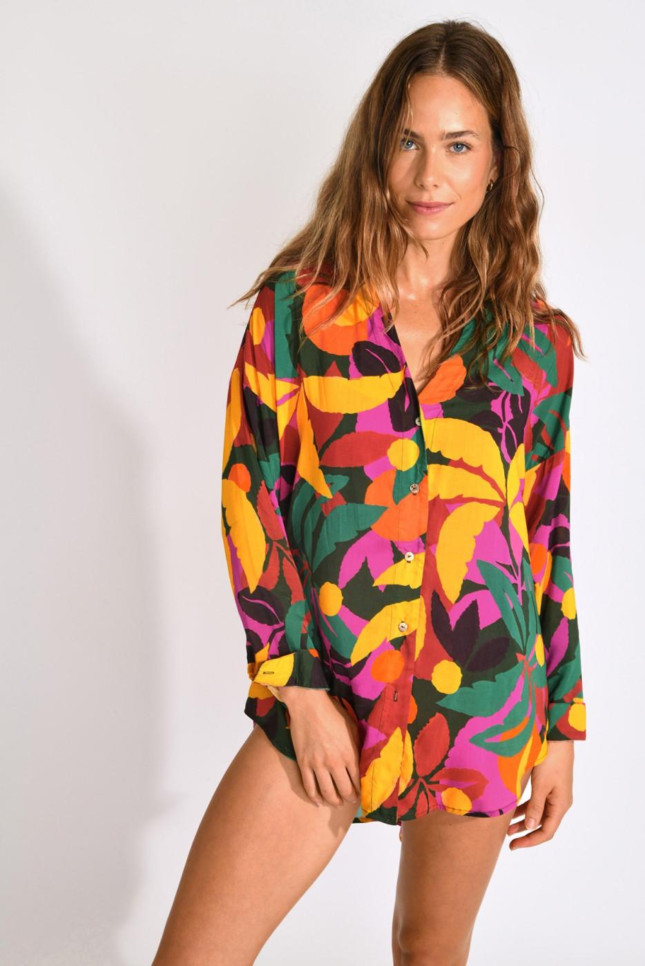 Livia Monte Carlo CHEMISE Multicolore AMANDINE PINAVOIL