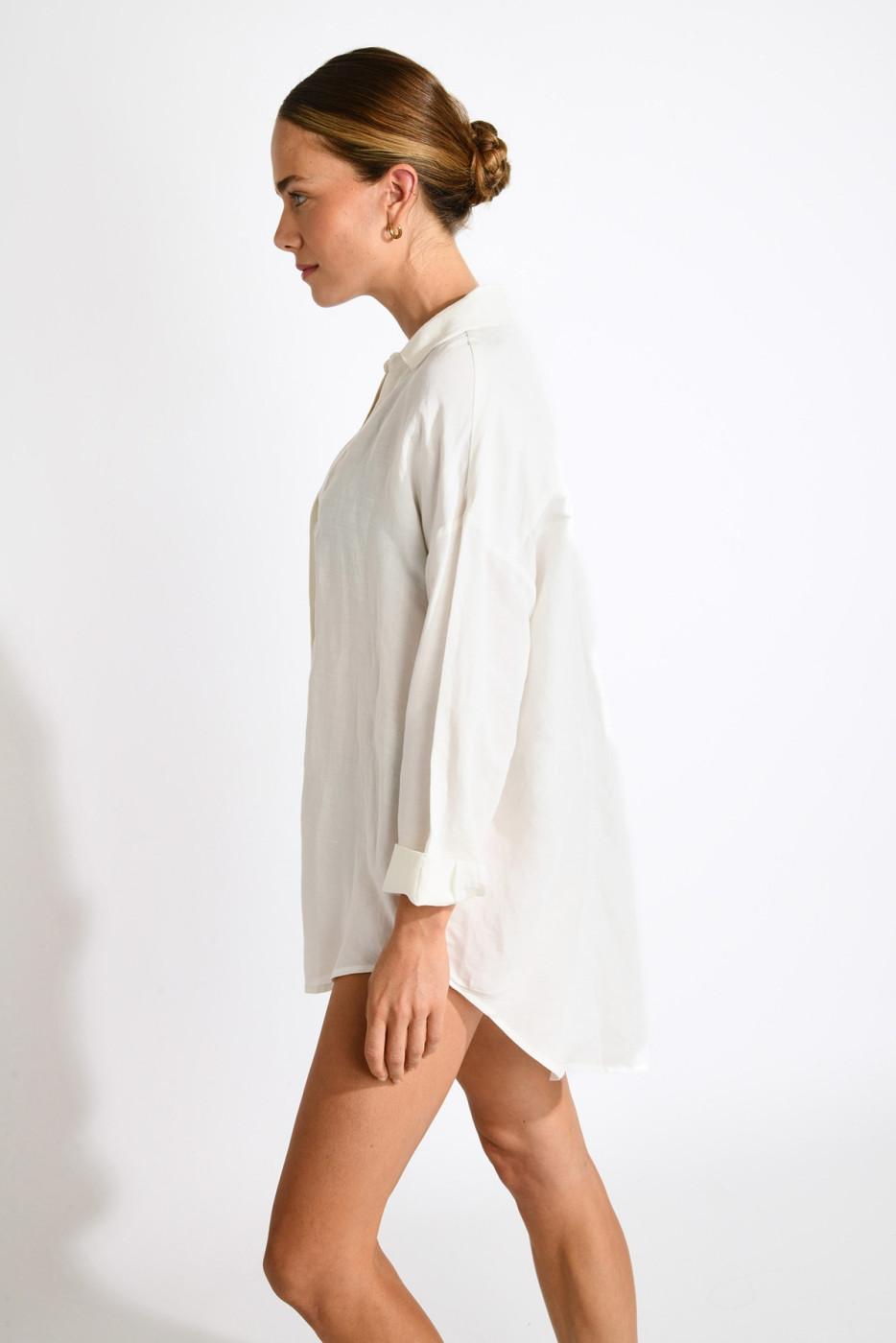 Livia Monte Carlo CHEMISE Blanc AMANDINE ALAGOA