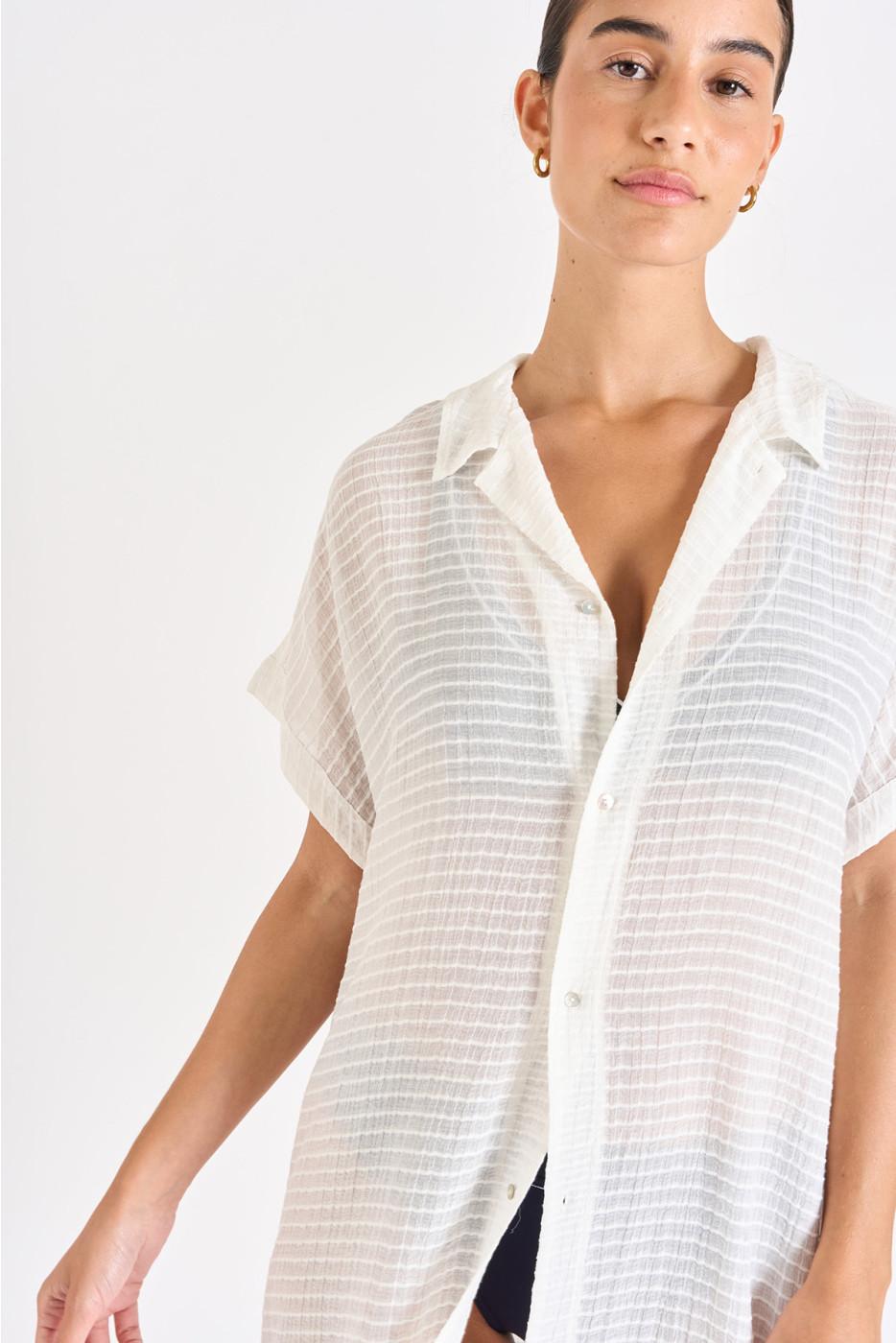 livia monte carlo CHEMISE Blanc PALACA SOLOBEACH