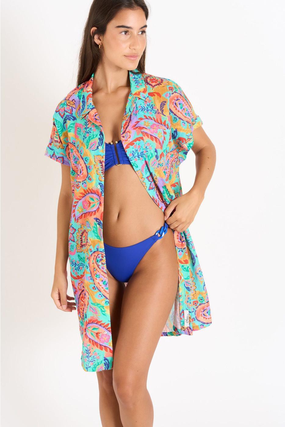 Livia Monte Carlo CHEMISE Bleu PALACA COTPRASLIN