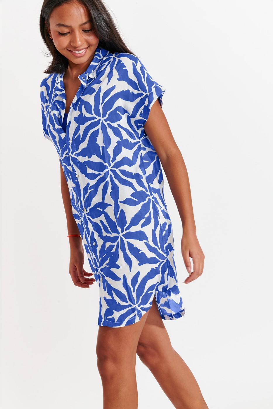 Livia Monte Carlo CHEMISE Bleu PALACA PYLAVOIL