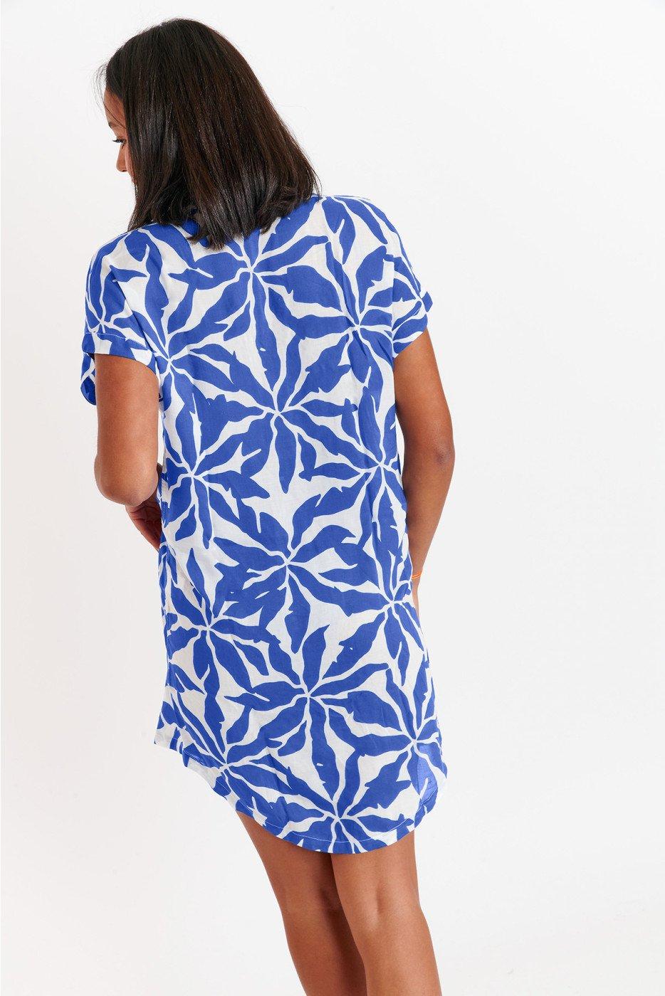 Livia Monte Carlo CHEMISE Bleu PALACA PYLAVOIL