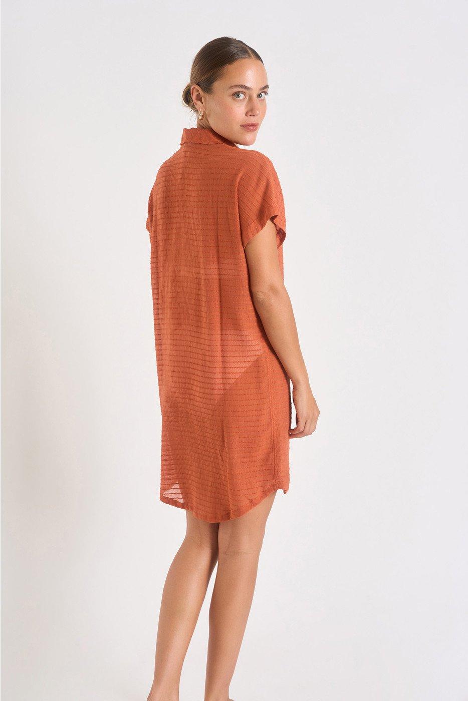 Livia Monte Carlo CHEMISE Orange PALACA SOLOBEACH