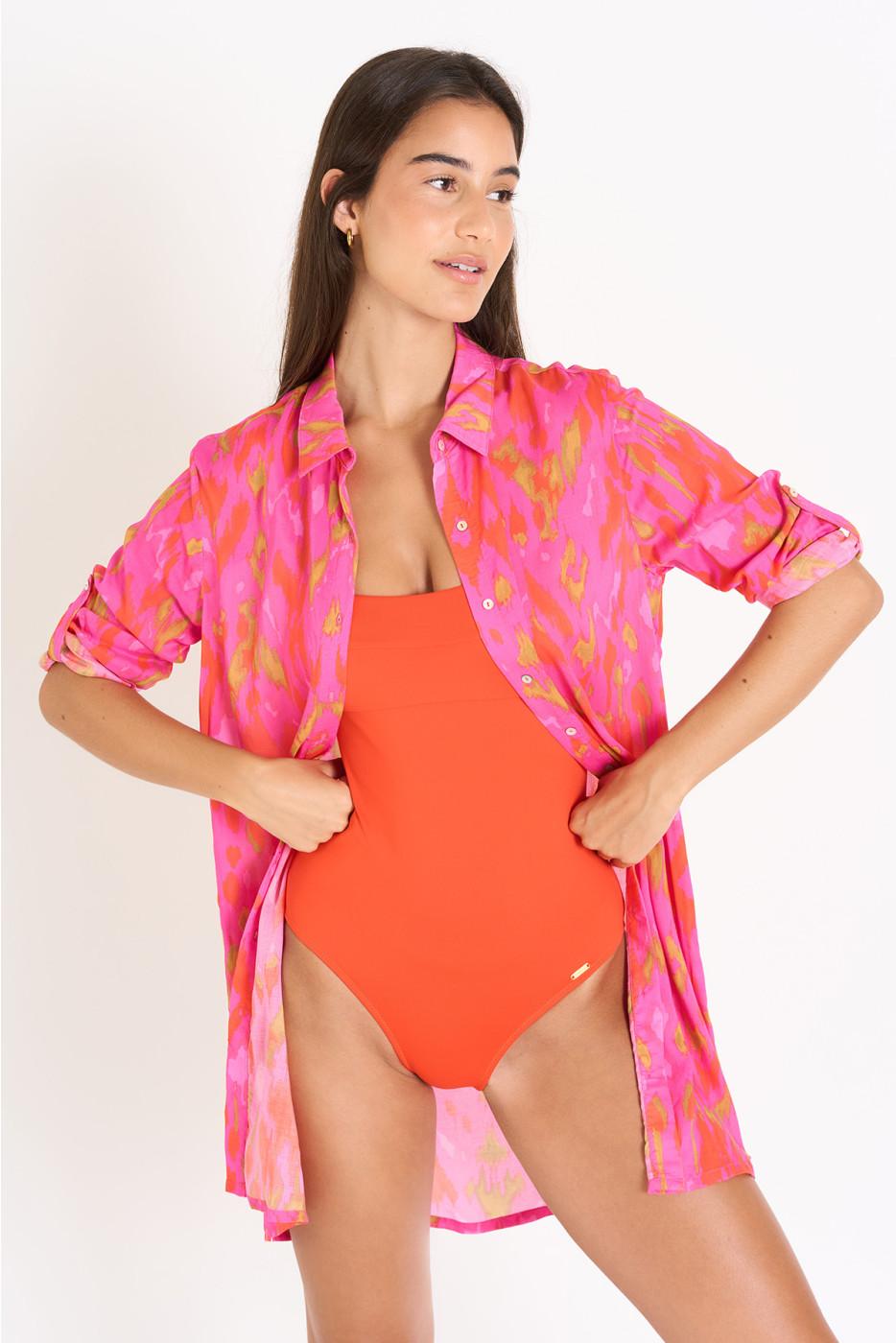 Livia Monte Carlo CHEMISE Rose NOLIE VOILINHACA