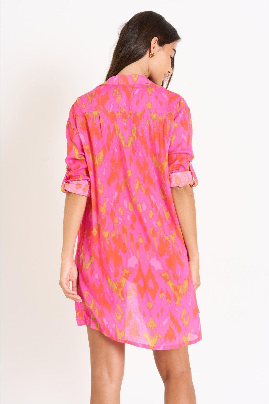 livia monte carlo CHEMISE Rose NOLIE VOILINHACA