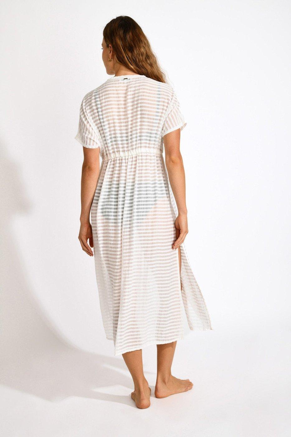 Livia Monte Carlo Robe Blanc LIZAE PINEDE