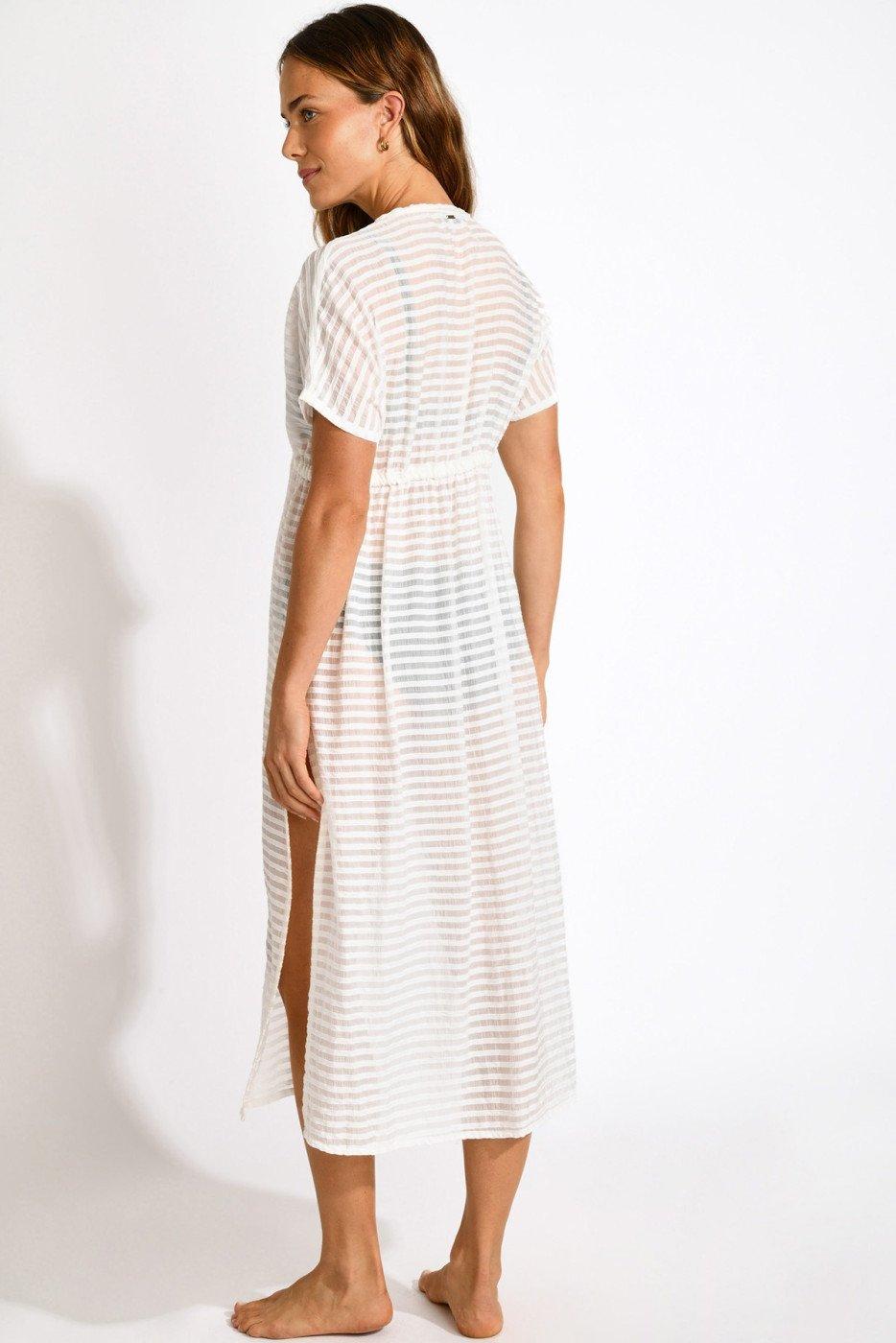 Livia Monte Carlo Robe Blanc LIZAE PINEDE