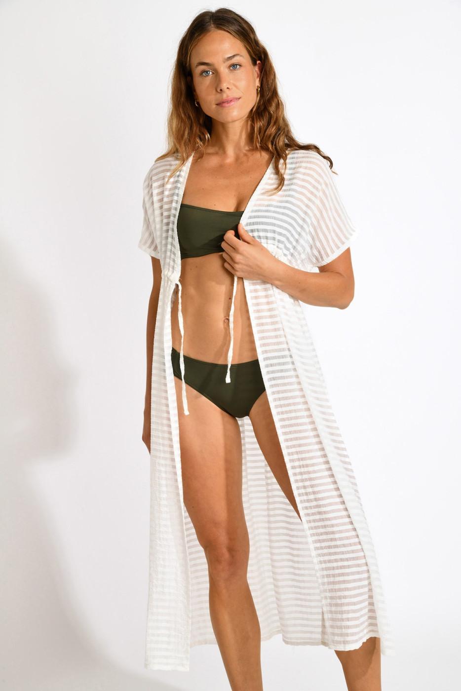 Livia Monte Carlo Robe Blanc LIZAE PINEDE