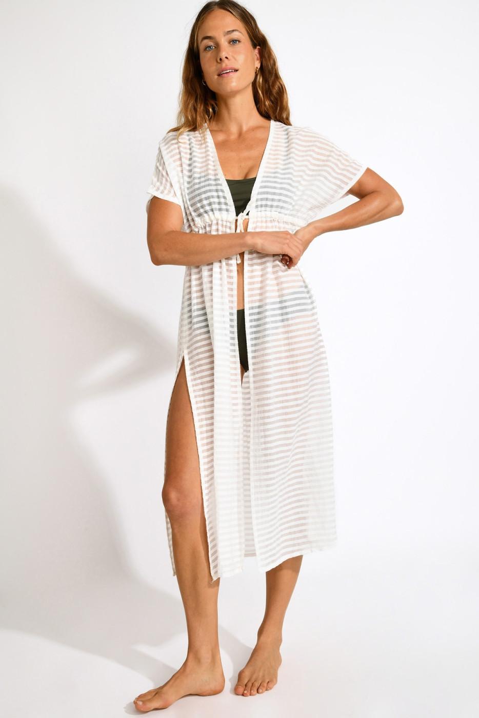 Livia Monte Carlo Robe Blanc LIZAE PINEDE