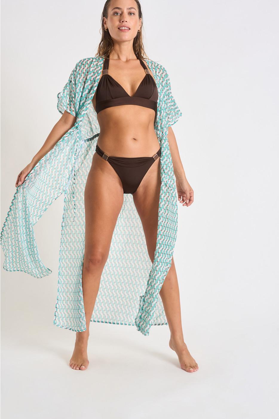 Livia Monte Carlo Robe Bleu LIZAE CAMBURIVOIL