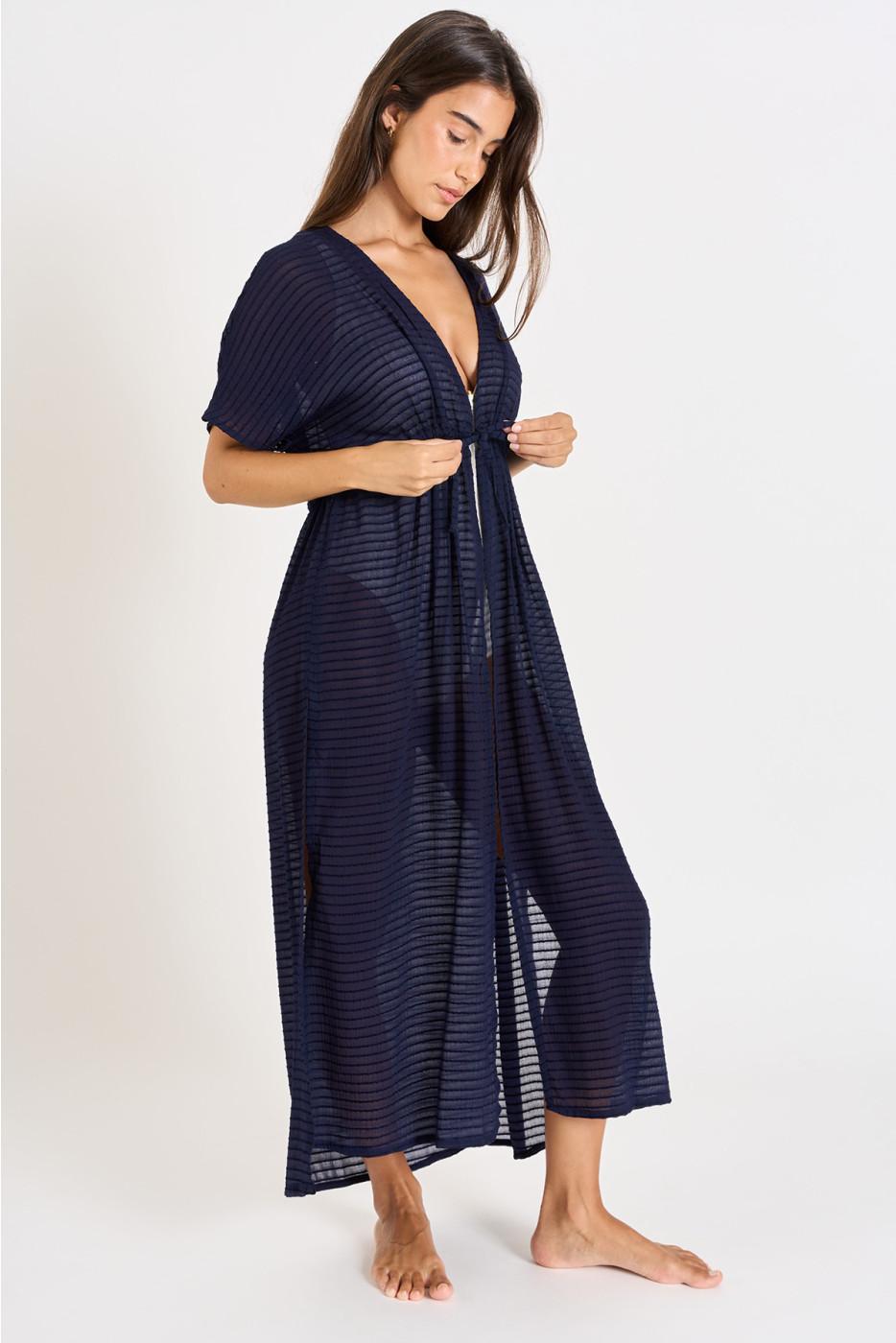 Livia Monte Carlo Robe Bleu LIZAE SOLOBEACH