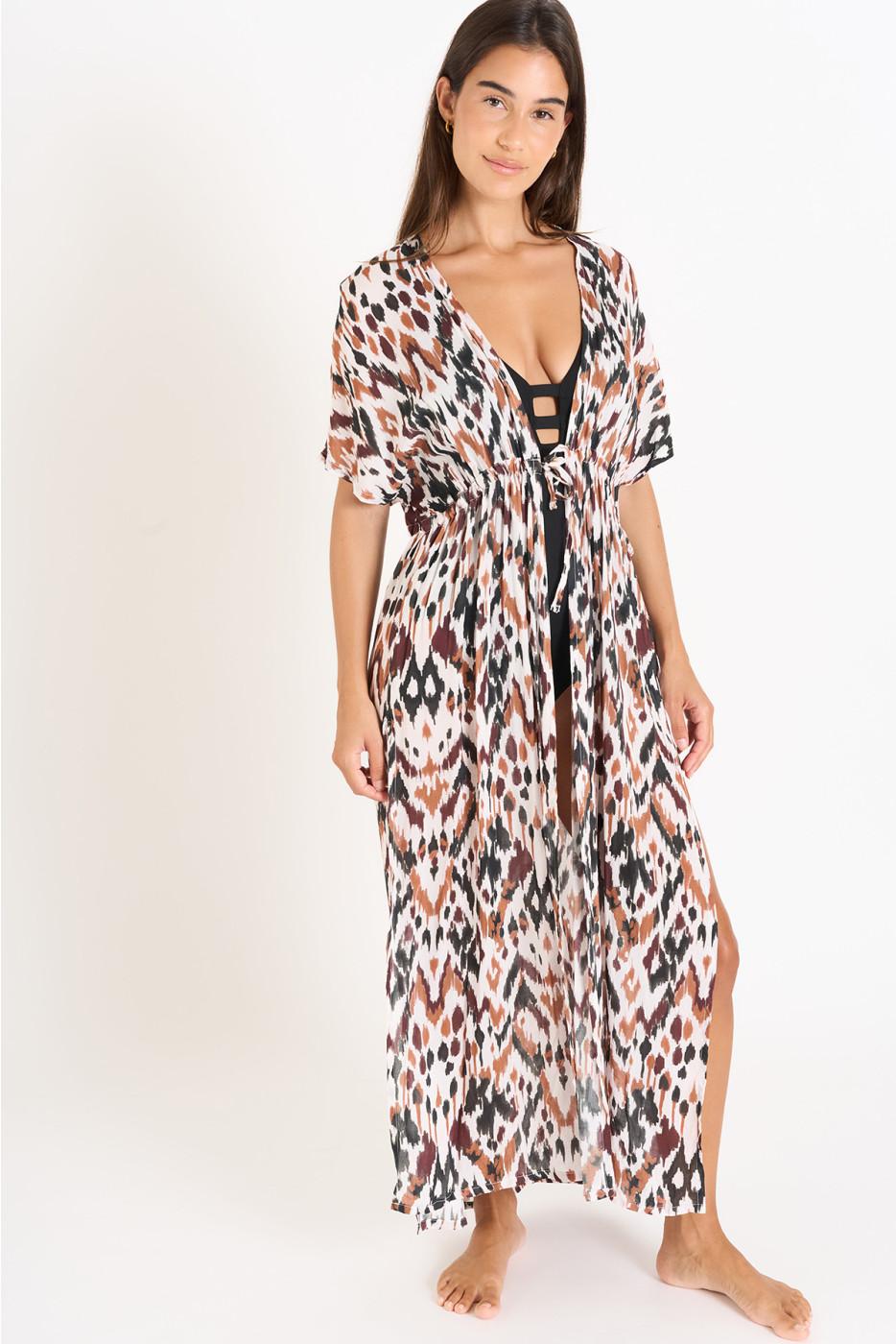 Livia Monte Carlo Robe Marron LIZAE VOILBANGKA