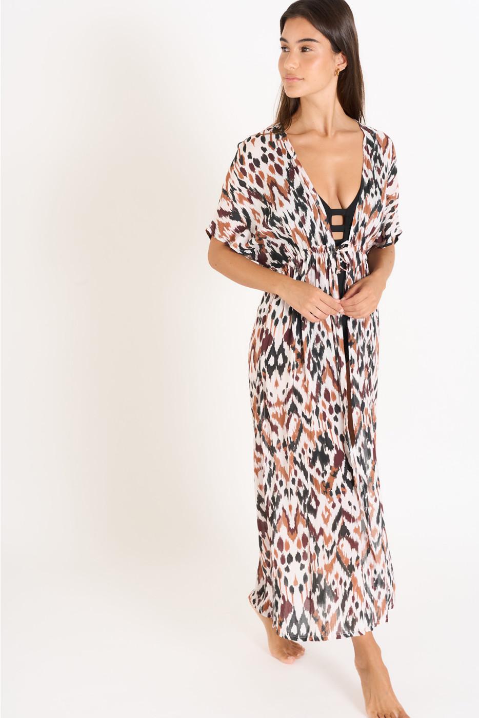 livia monte carlo Robe Marron LIZAE VOILBANGKA