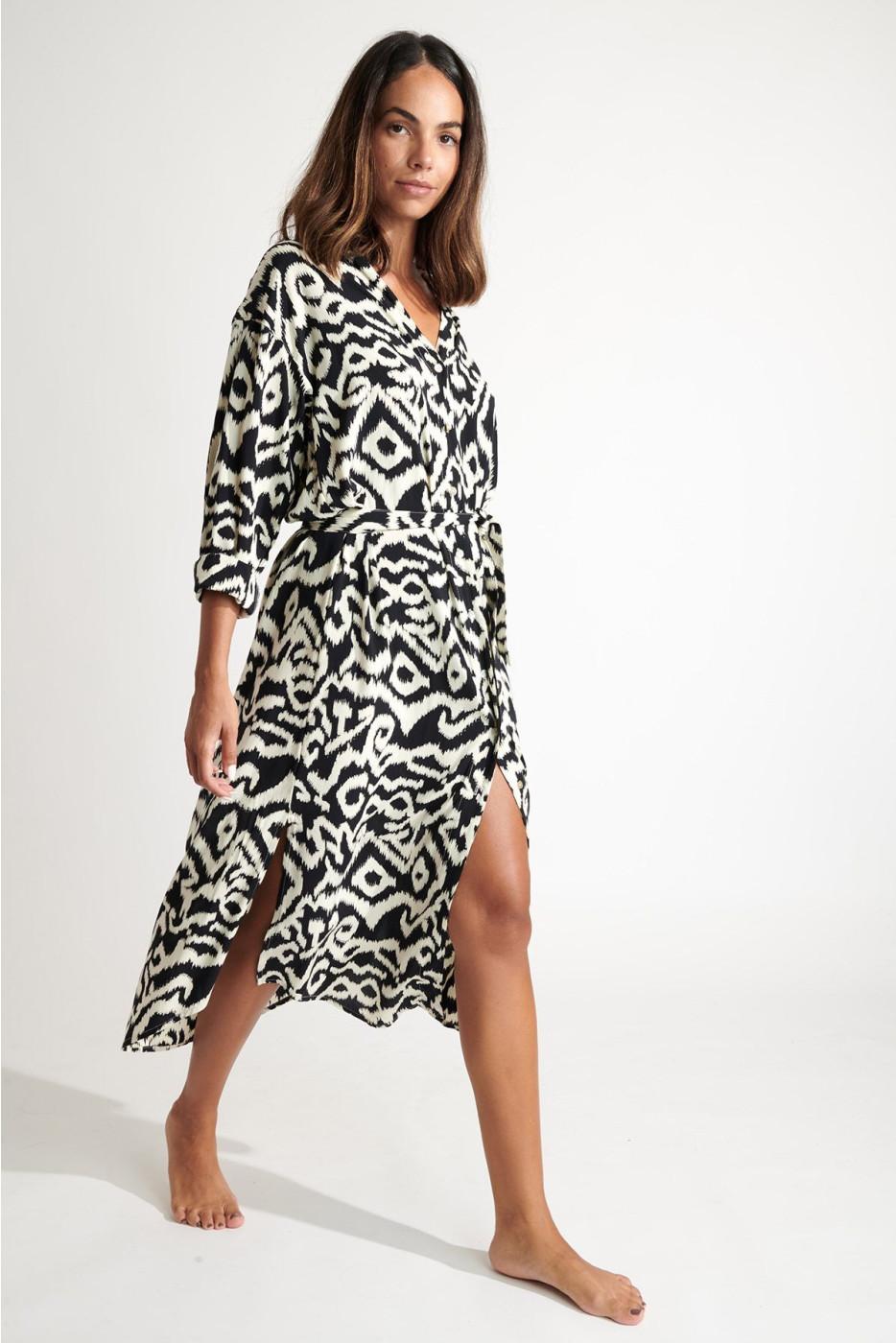 Livia Monte Carlo ROBE Noir SALINE GAROUPE