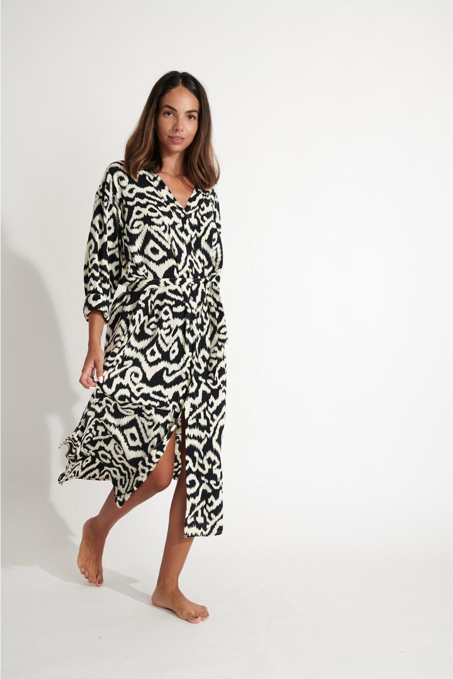 Livia Monte Carlo ROBE Noir SALINE GAROUPE